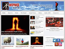 Tablet Screenshot of inspiredwalk.com